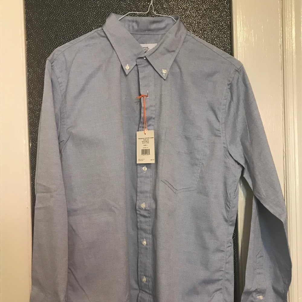 NWT Jack Spade Blue Oxford Button-Down Shirt
